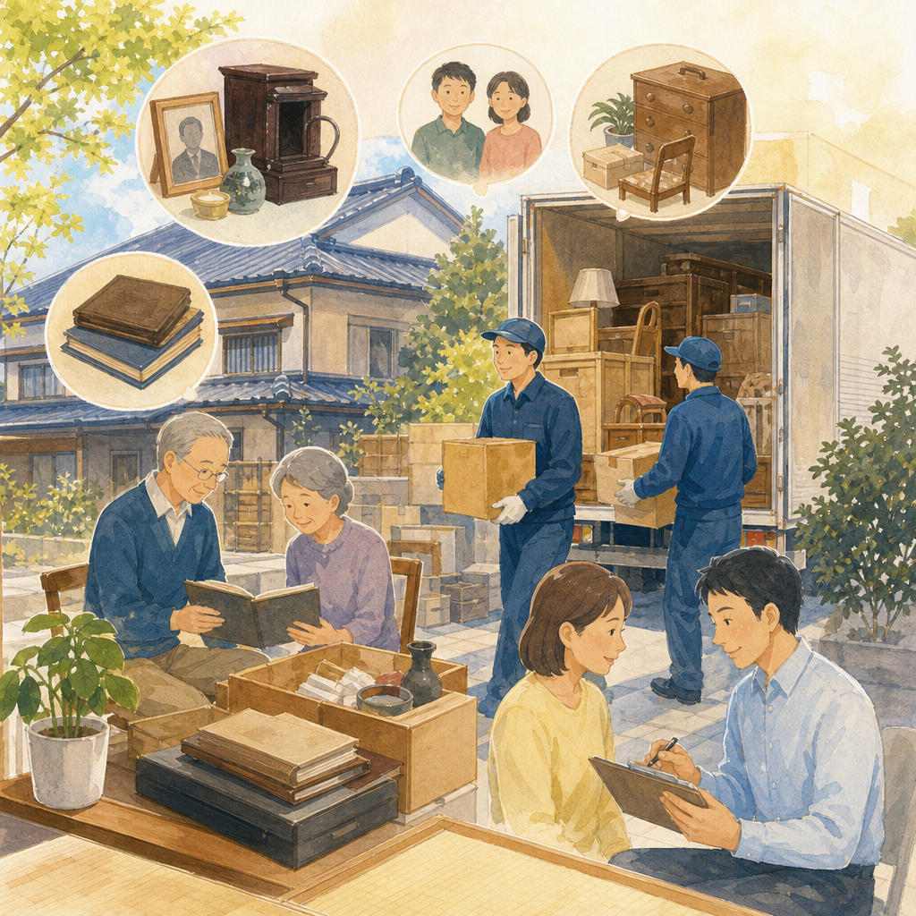 終活で家財台帳を作る生前整理と相続前見積
